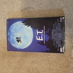 1988 ET The Extra-Terrestrial VHS tape